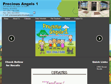 Tablet Screenshot of preciousangels1.com